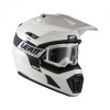 KASK MOTOCYKLOWY Z GOGLAMI LEATT ADV 7.5 WHITE XS